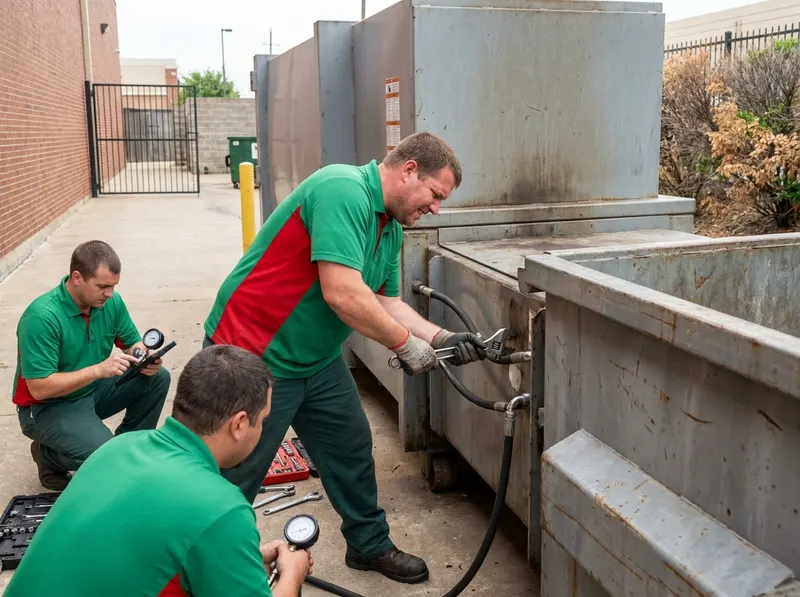 Compactor Waste Collection and Maintenance in Dallas, TX