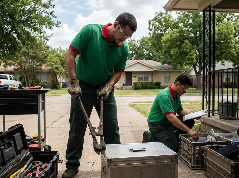 Estate and Eviction Cleanout Collection in Dallas, TX