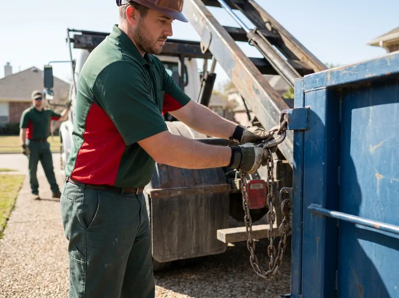 Roll-Off Container Delivery and Swap in Dallas, TX