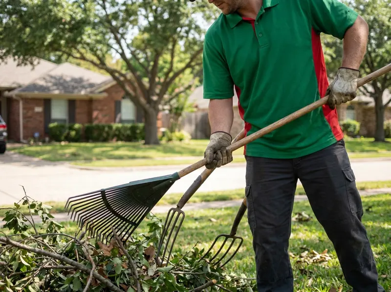 Yard Waste and Storm Debris Clearing in Dallas, TX